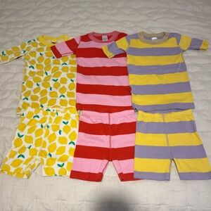 Hanna Andersson bundle of 3 pajama sets